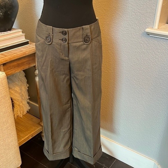 Express Pants - Express Editor Crop Cuffed Pants